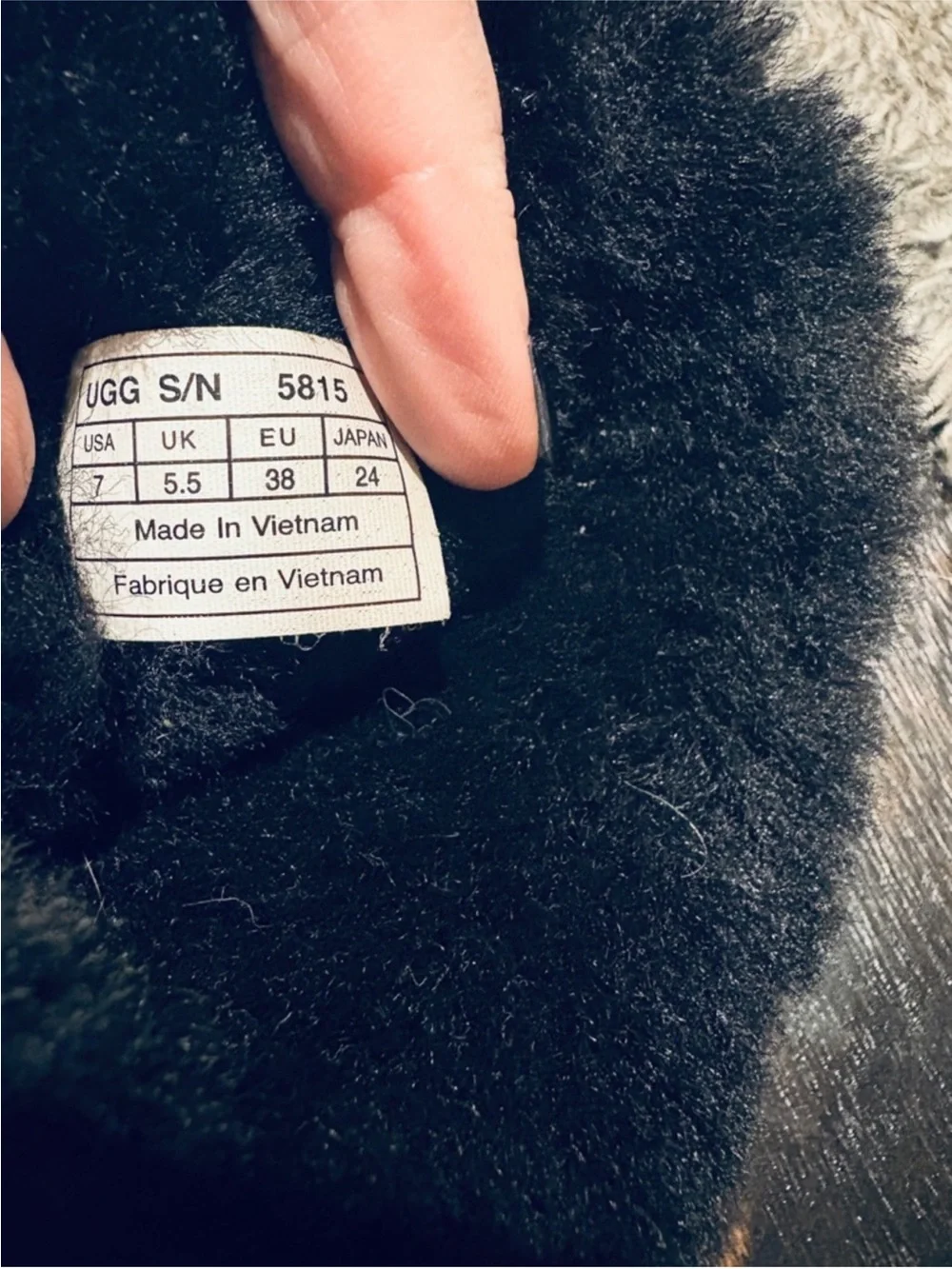 UGG CLASSIC TALL shearling boots